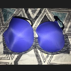 Purple andHeather Grey PINK Bra
